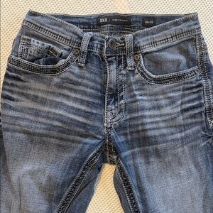 BKE Men's Jake Straight 28x32 Blue Jeans
